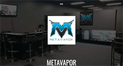 Desktop Screenshot of metavapor.com